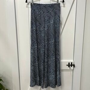 Ciara Sun Woo Womens Pants XS Stretch Relaxed NWT $78 Palazzo Print Funky